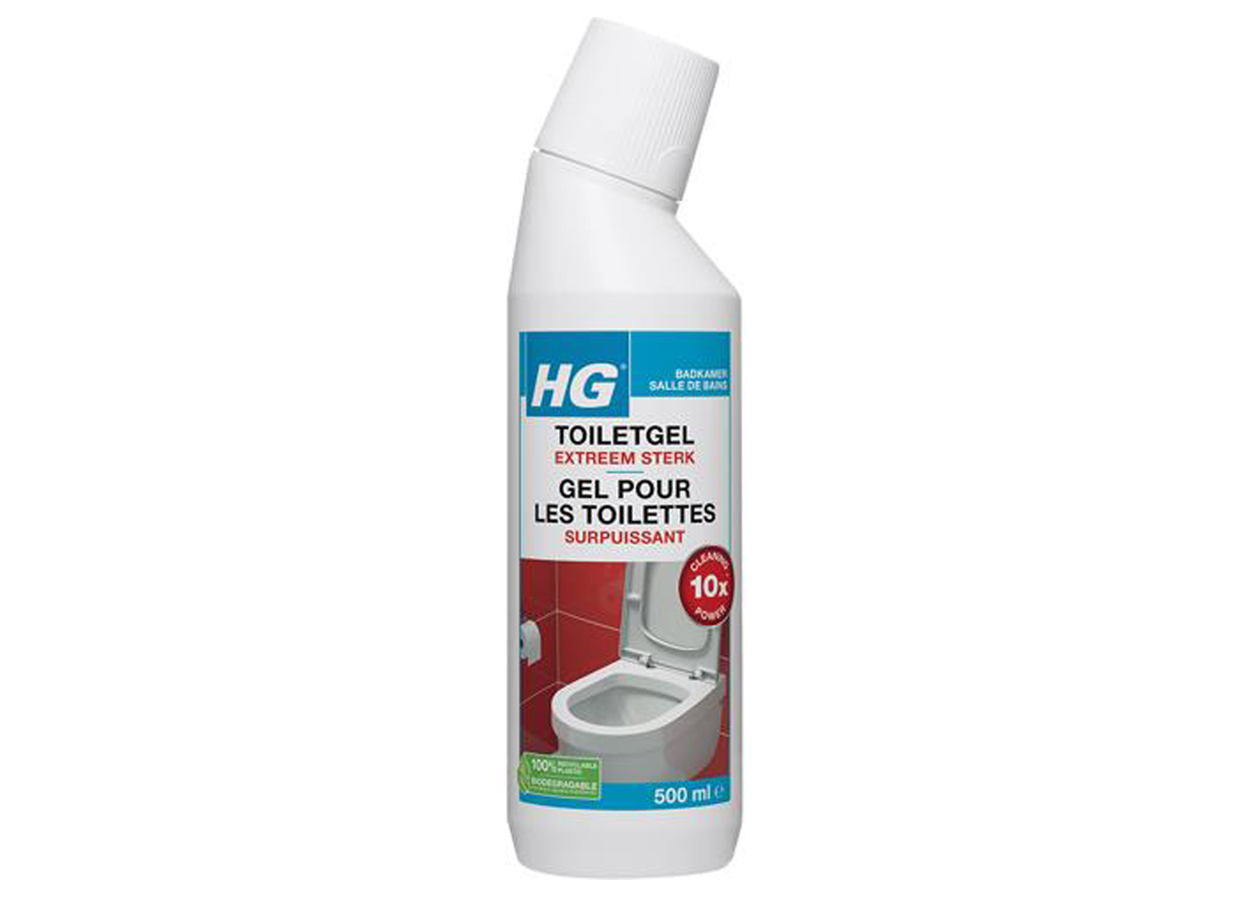 HG GEL SUPERPUISSANT POUR LES TOILETTES 500ML