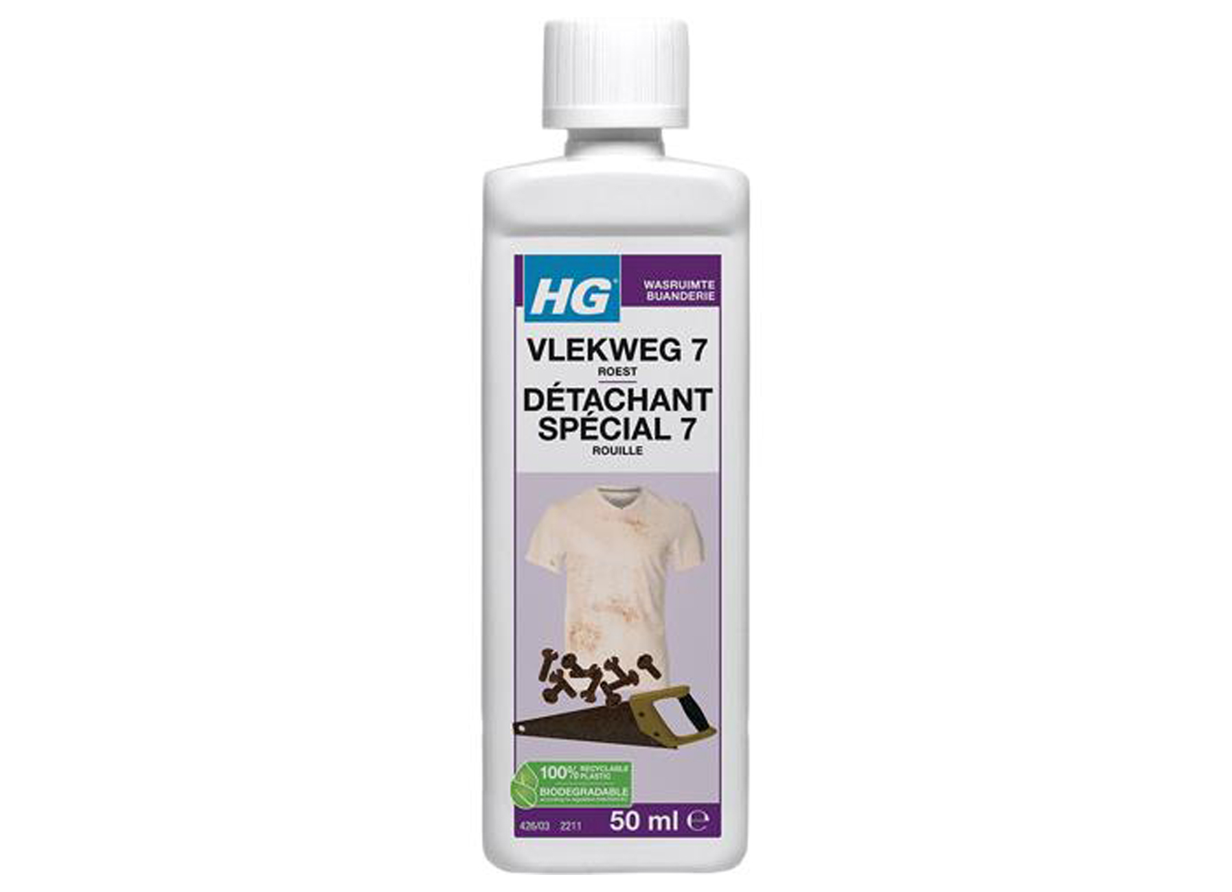 HG DETACHANT SPECIALE 7 - ROUILLE 50ML