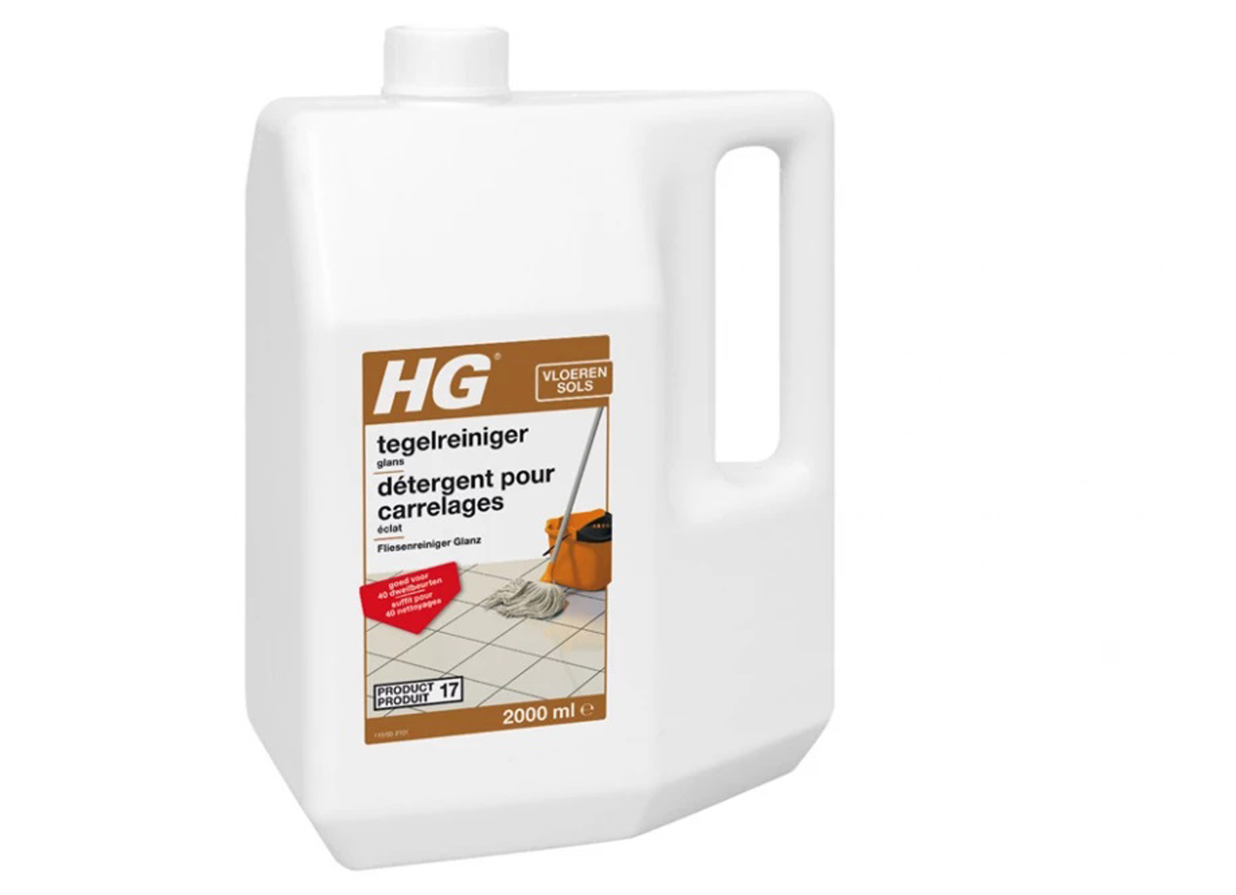 HG DETERGENT RESTAURATEUR D'ECLAT POUR CARRELAGES 2L
