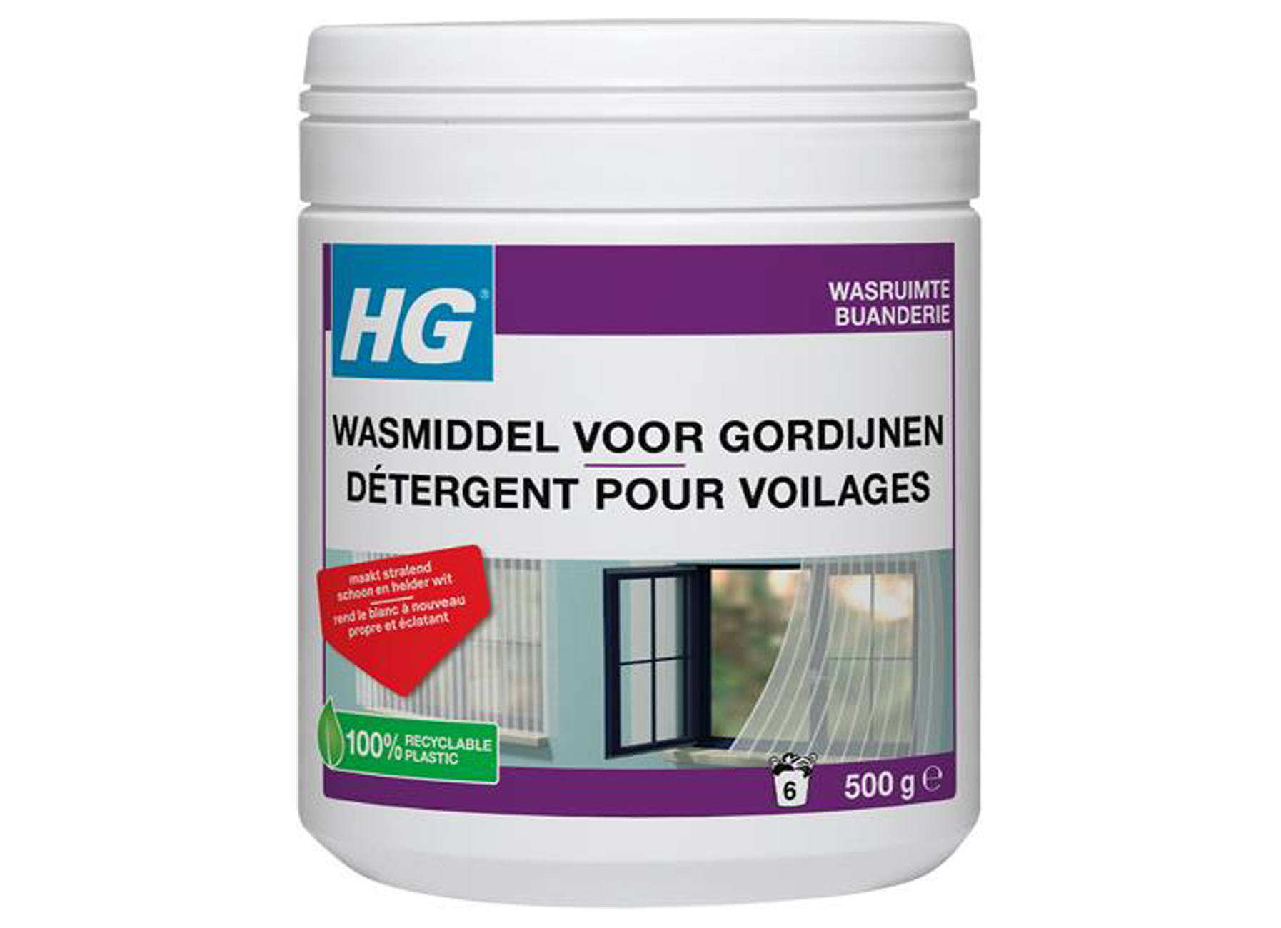 HG DETERGENT POUR VOILAGES 500G
