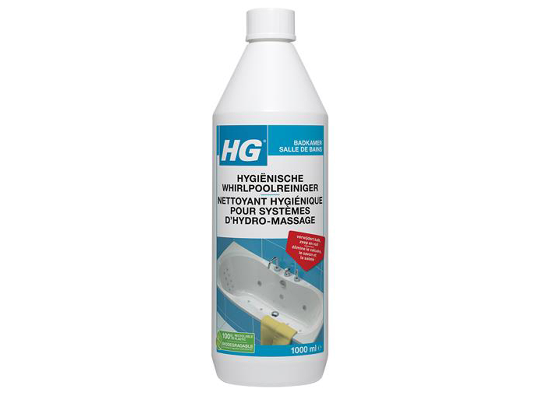 HG NETTOYANT POUR SYSTEMES D'HYDROMASSAGE 1L