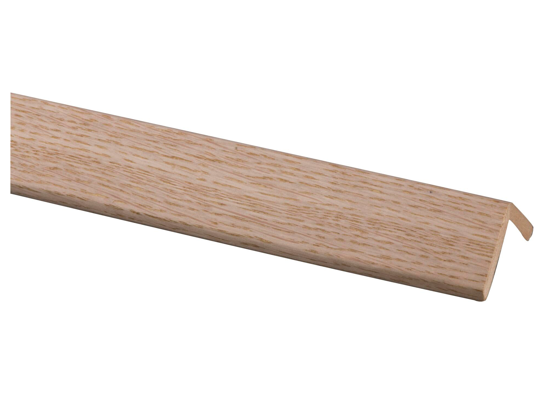 MOULURE D'ANGLE PLACAGE CHENE 38X38MM 240CM