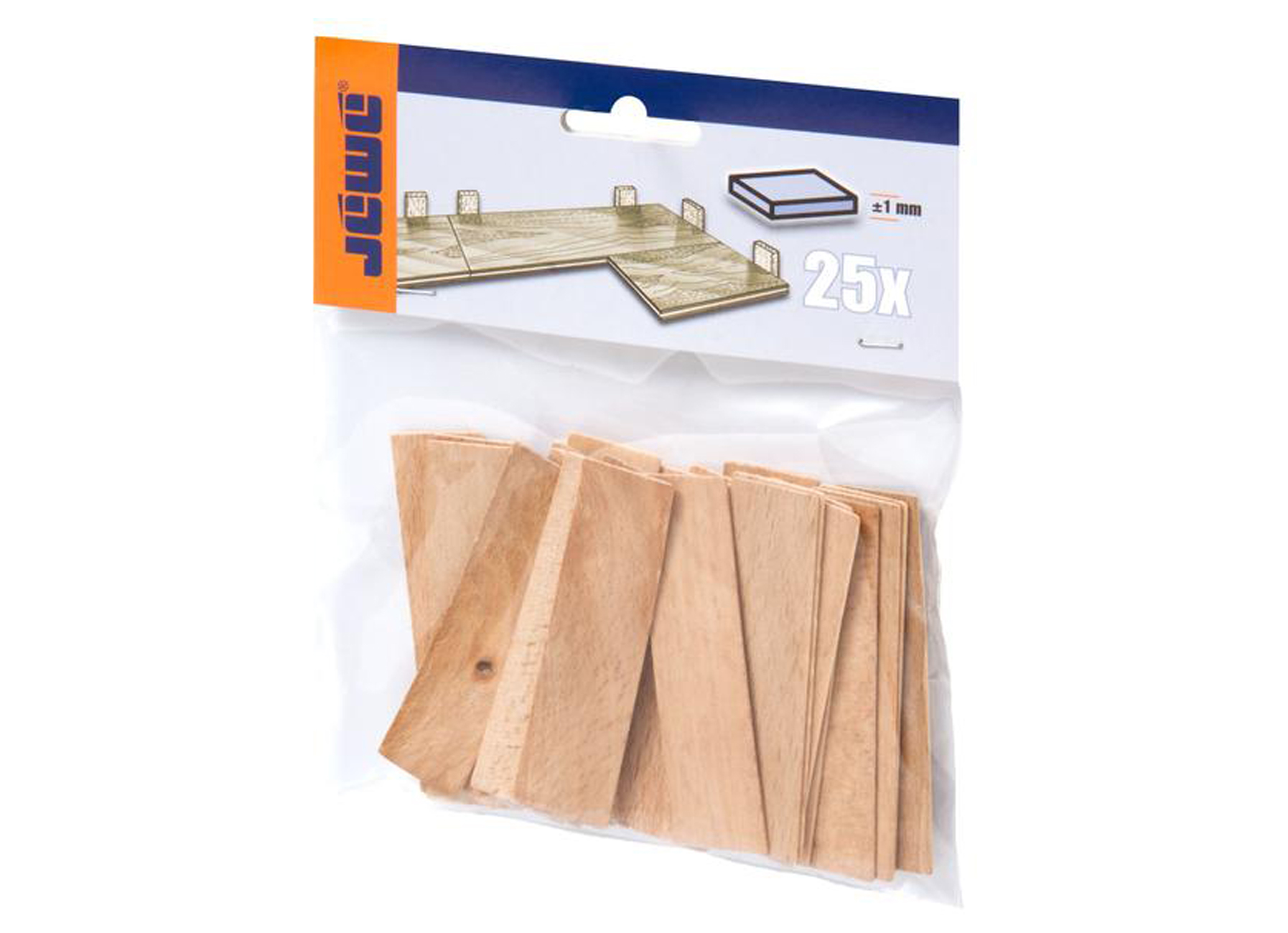 CANDO CALES D'ESPACEMENT 1MM 25 PIECES