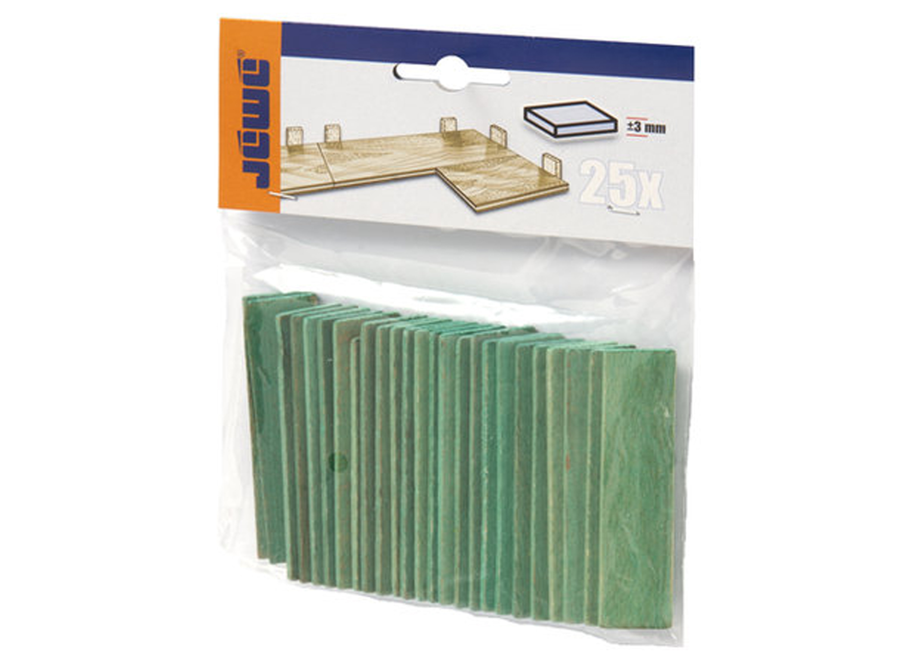 CANDO CALES D'ESPACEMENT 3MM 25 PIECES