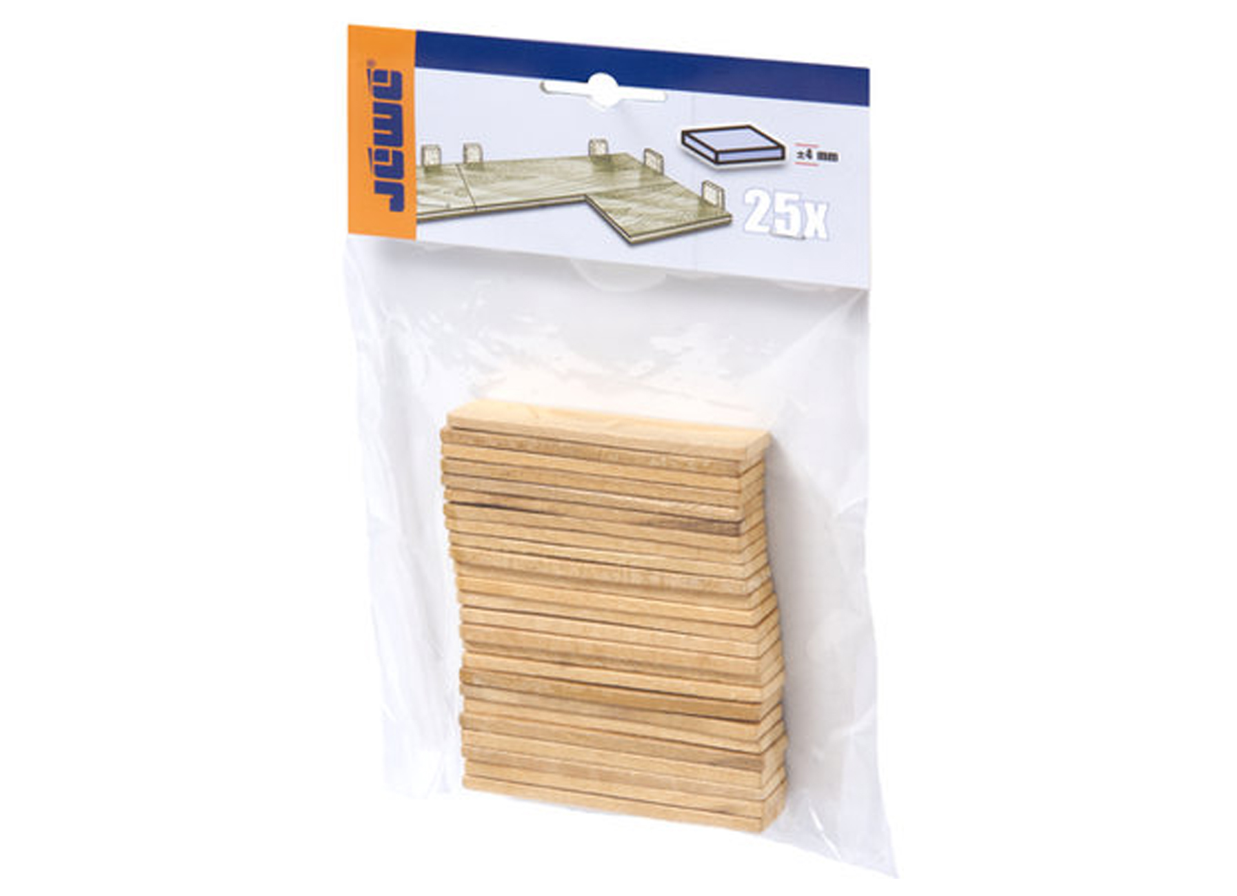 CANDO CALES D'ESPACEMENT 4MM 25 PIECES