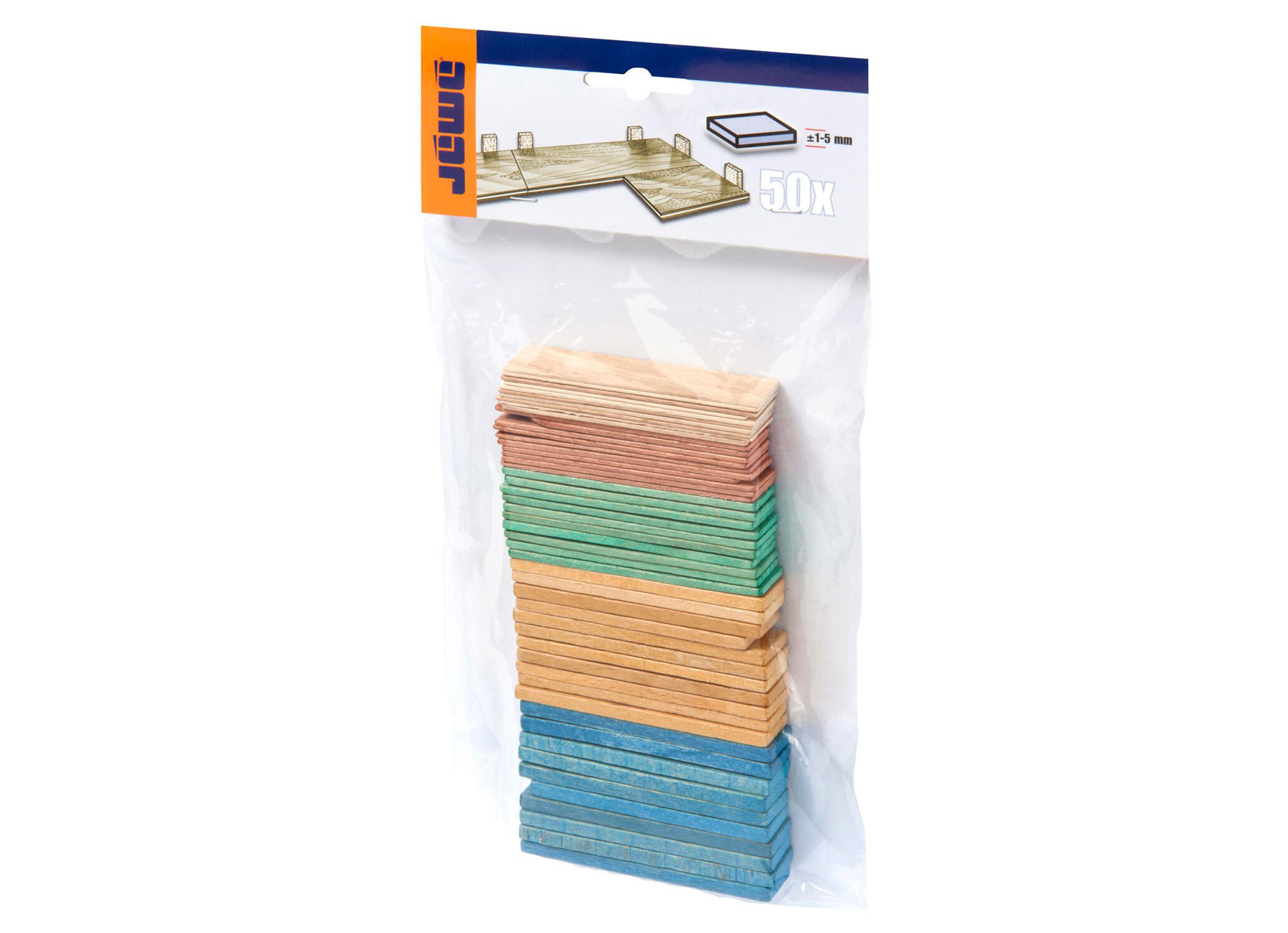 CANDO CALES D'ESPACEMENT ASSORTIMENT 50 PIECES