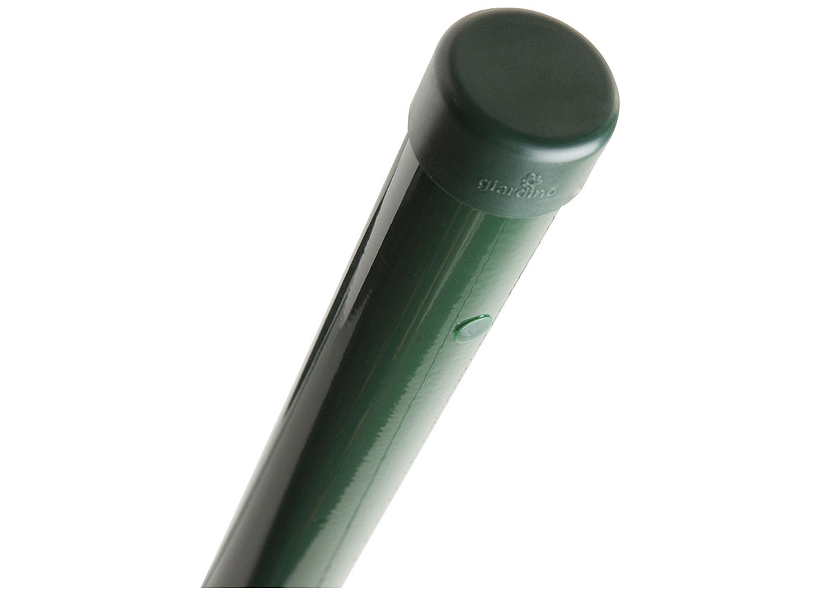 POTEAU GRILLAGE ROND Ø48MM 240CM RAL 6005 VERT