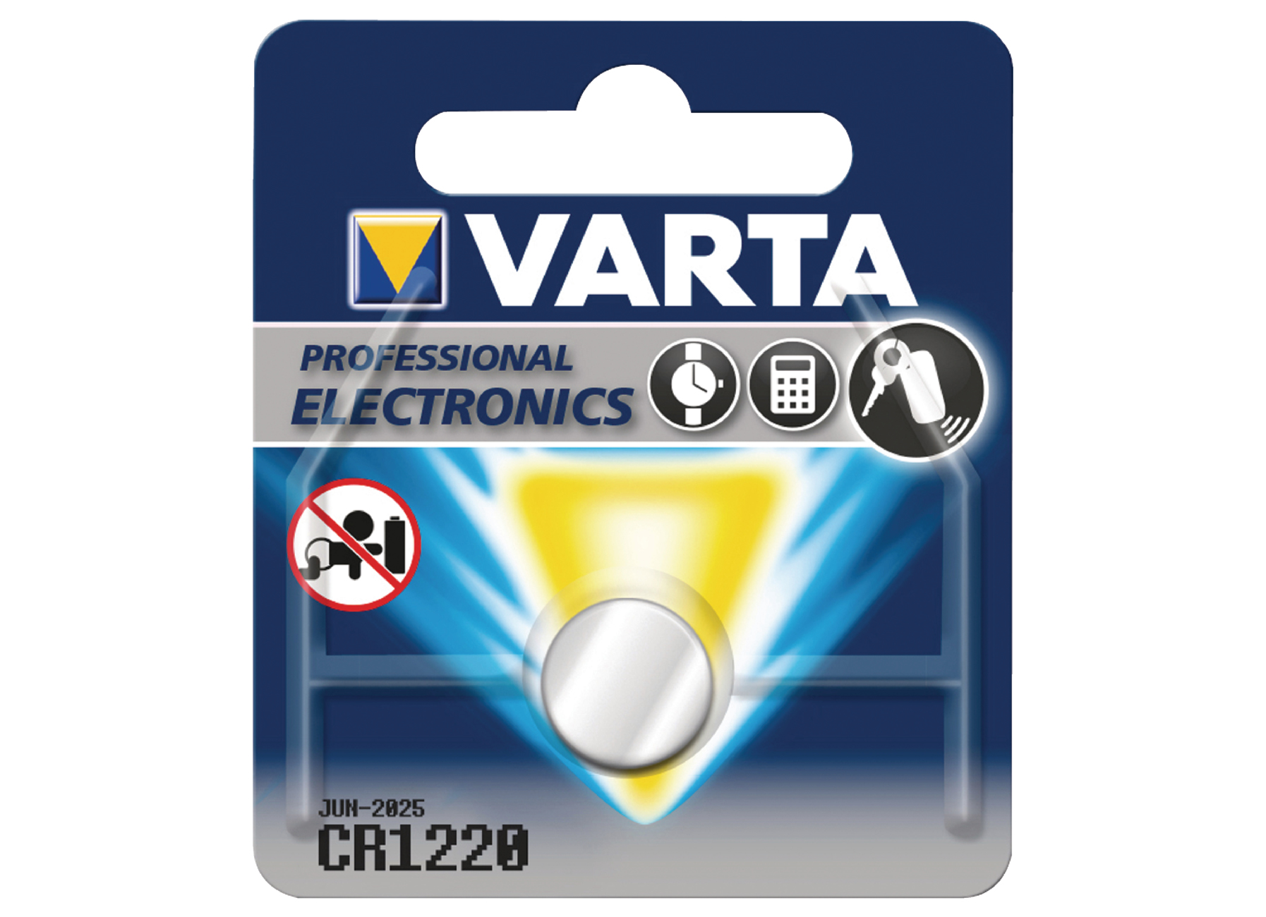 VARTA PILE BOUTON LITHIUM CR1220