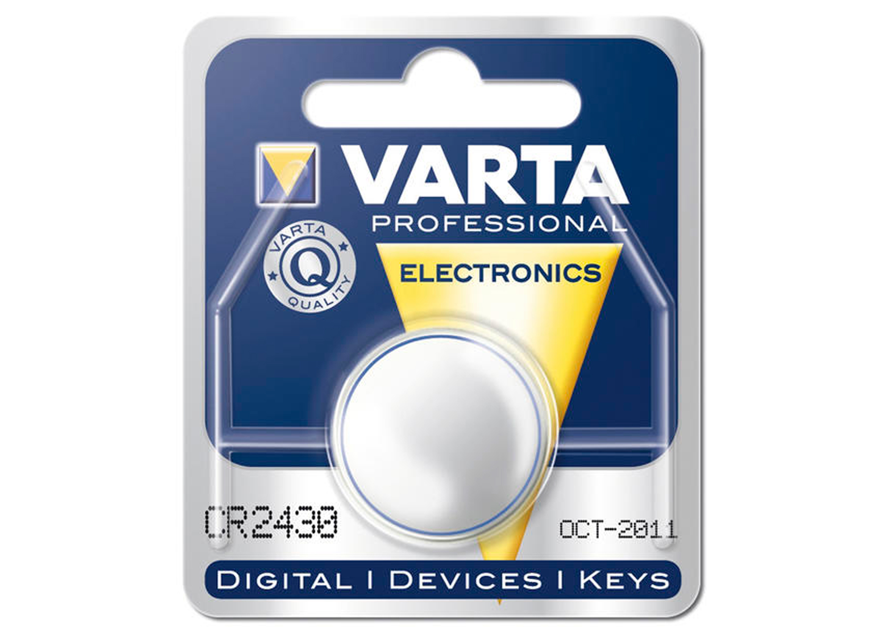 VARTA PILE BOUTON LITHIUM CR2430