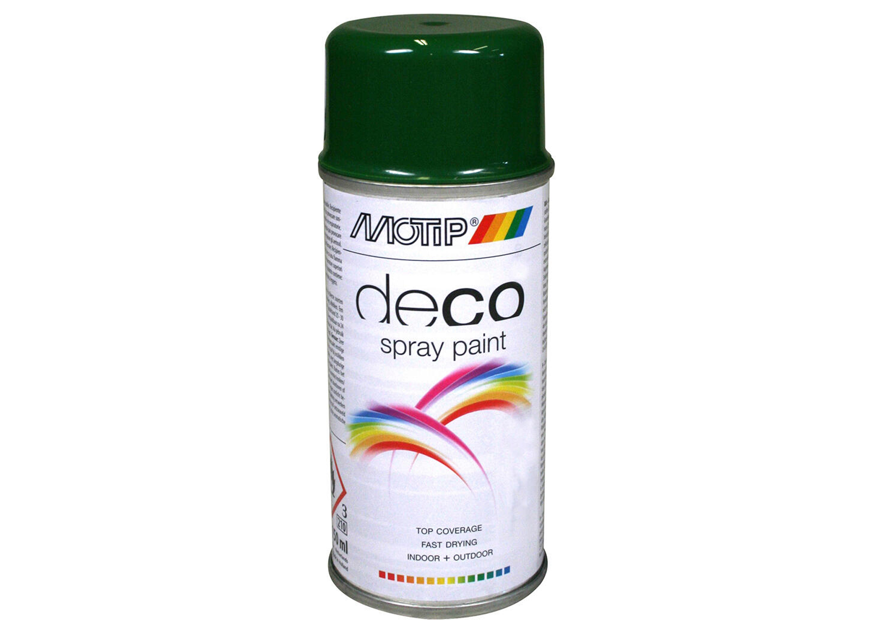 MOTIP SPRAY LAQUE BRILLANT VERT CHLOROPHYLLE RAL 6002 150ML