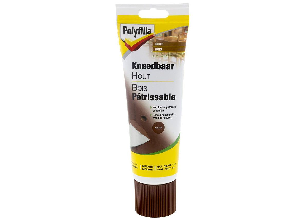 POLYFILLA BOIS PETRISSABLE MERANTI 330G
