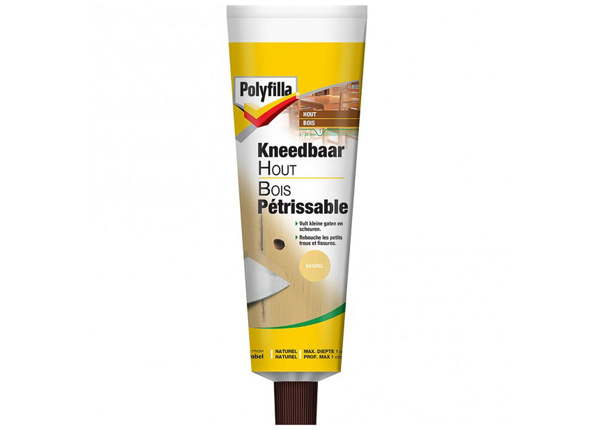 POLYFILLA BOIS PETRISSABLE NATUREL 75G