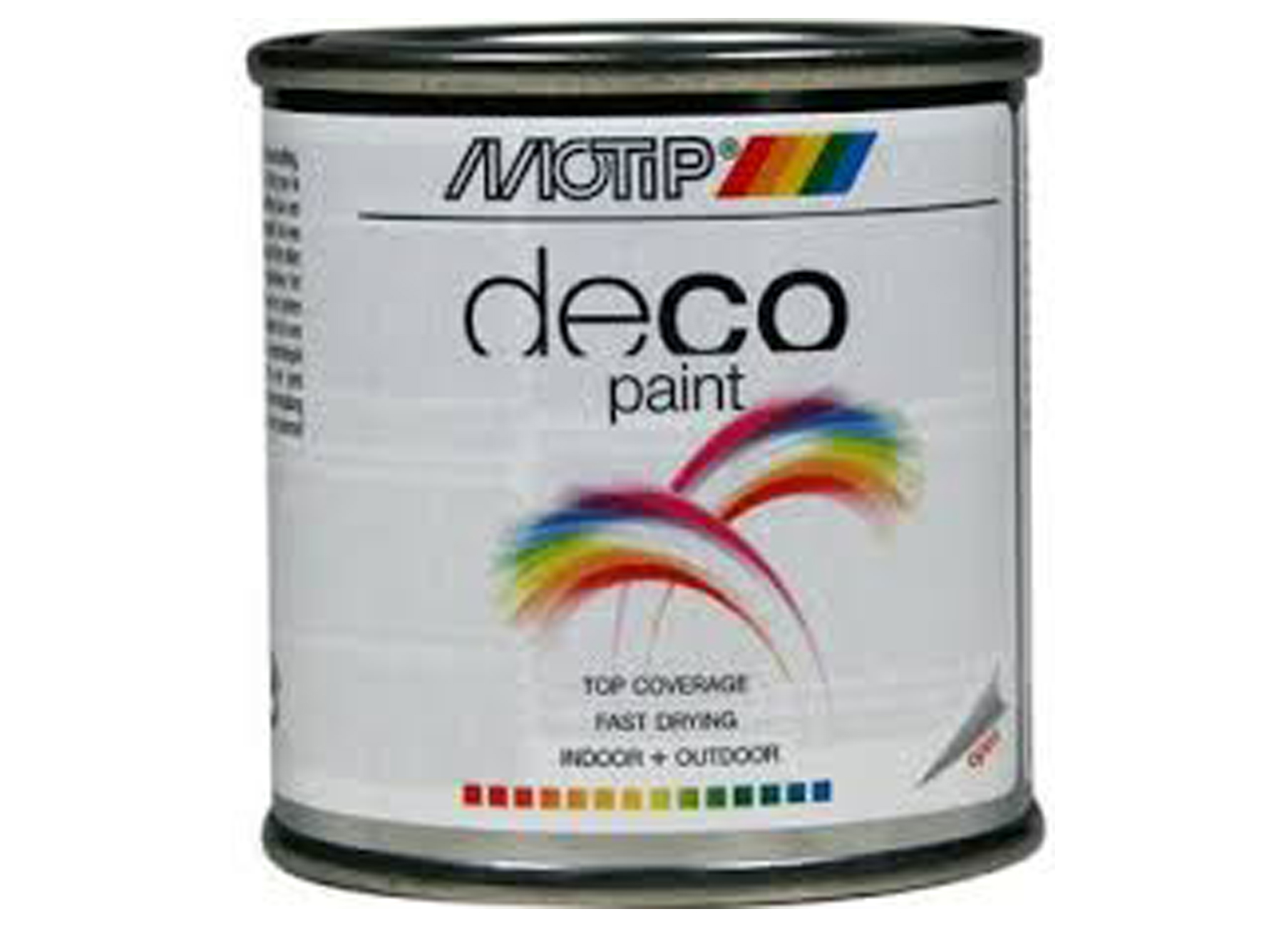 MOTIP POT LAQUE MAT BLANC MAT RAL 9010 100ML