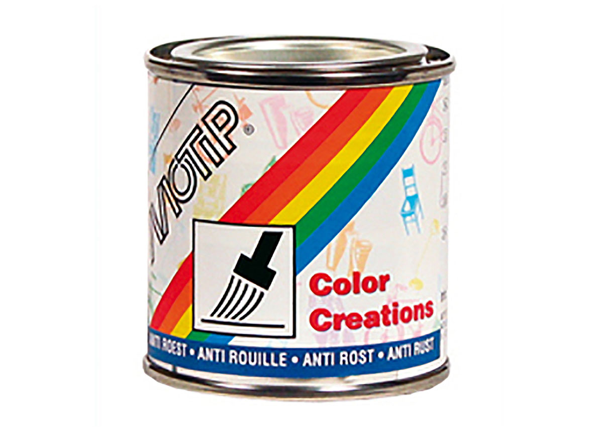 MOTIP BLIK HOOGGLANS LAK VUURROOD RAL 3000 100ML