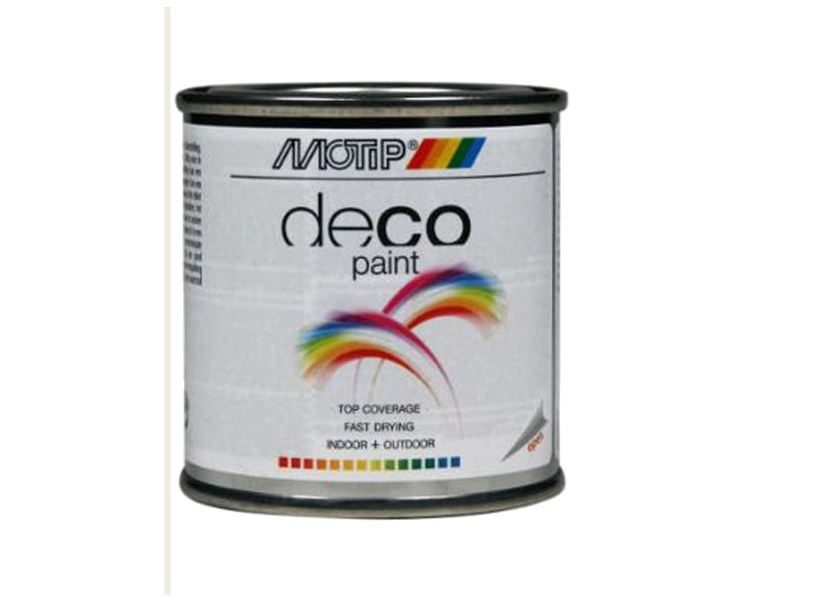 MOTIP BLIK HOOGGLANS LAK WIT RAL 9010 100ML