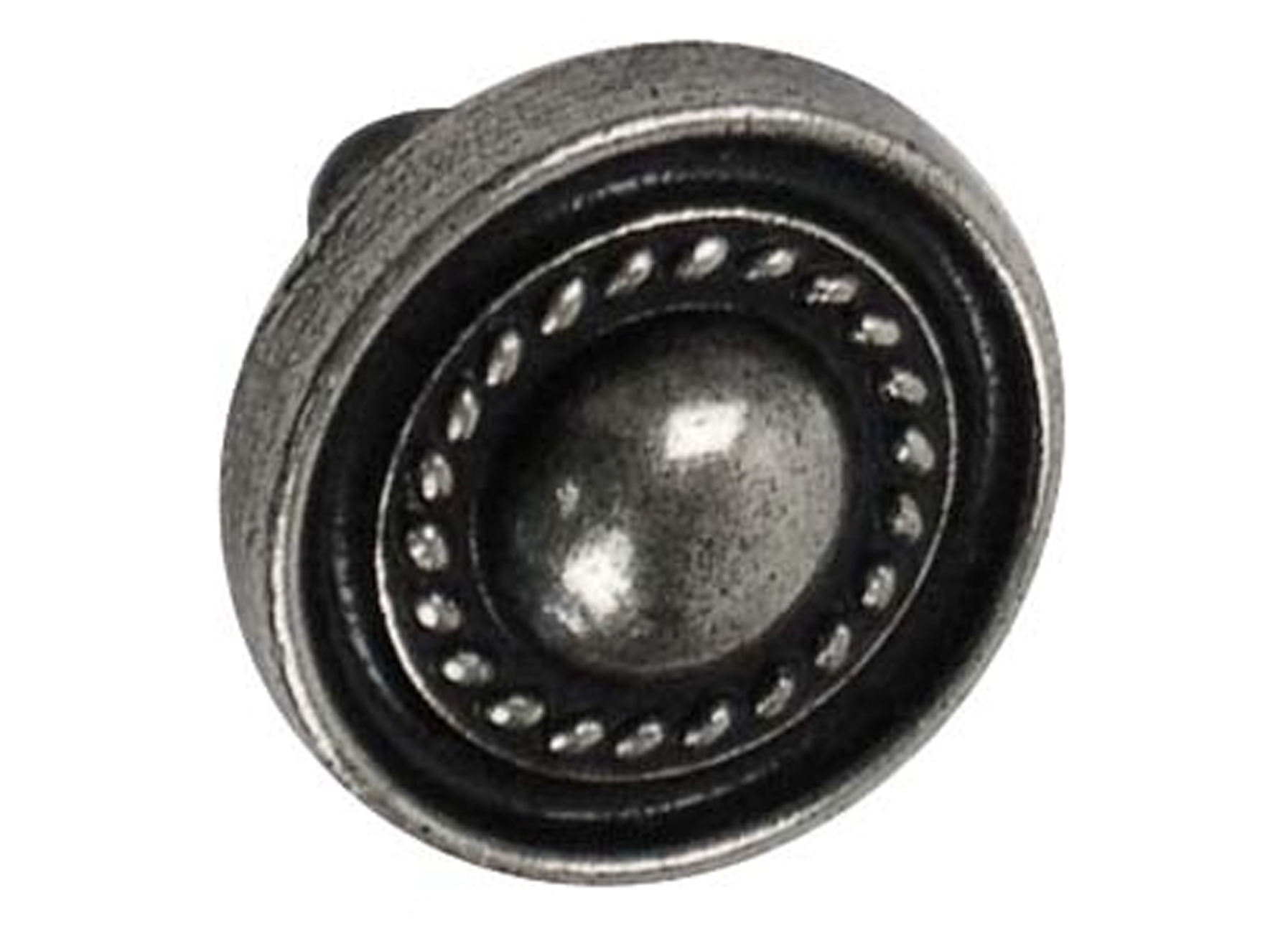 BOUTON DE MEUBLE ZAMAC FER VIEILLI Ø25MM