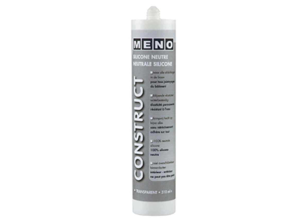 UNIVERSELE SILICONE CONSTRUCT NEUTRAAL WIT 310ML