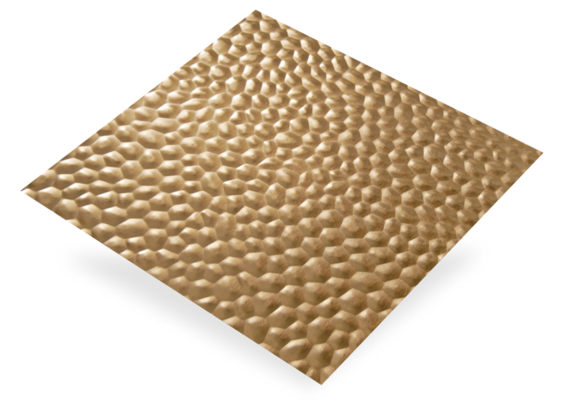 TOLE ALU CUIVRE MARTELE 0,4MM 500X1000MM