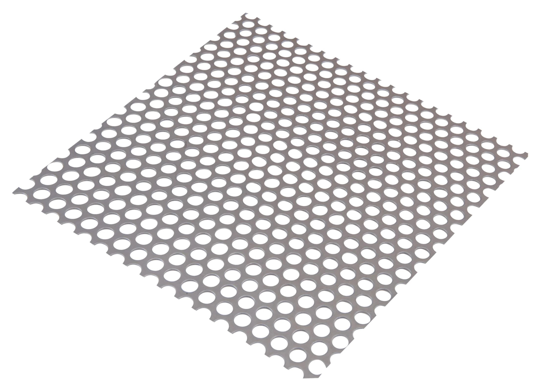 TOLE ACIER PERFOREE ROND Ø8MM 1MM 500X250MM