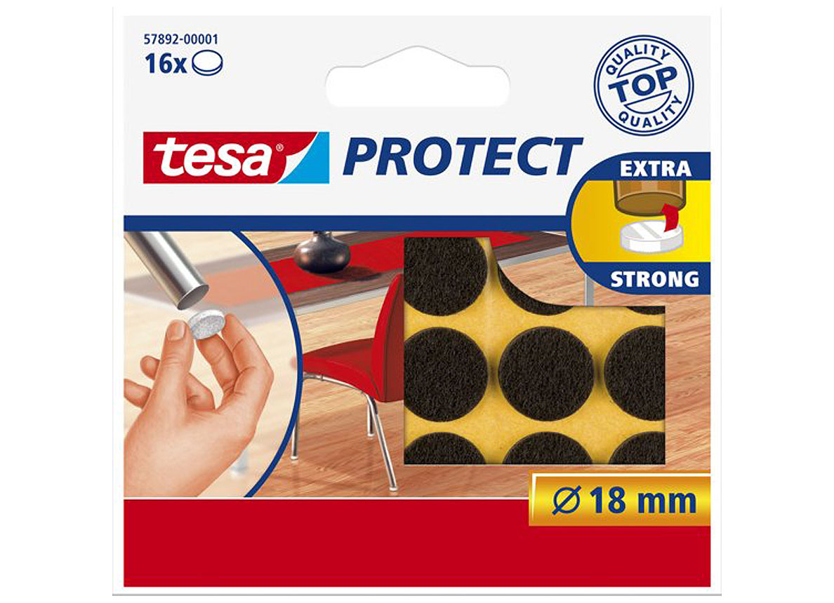 TESA FEUTRE DE PROTECTION BRUN 18DIA