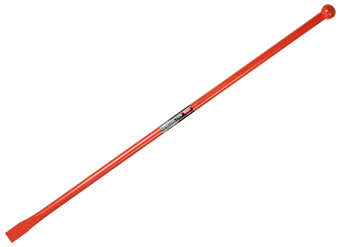 POLET LEVIER DE DEMOLITION AVEC BOULE ET BURIN 1.25M X 28MM