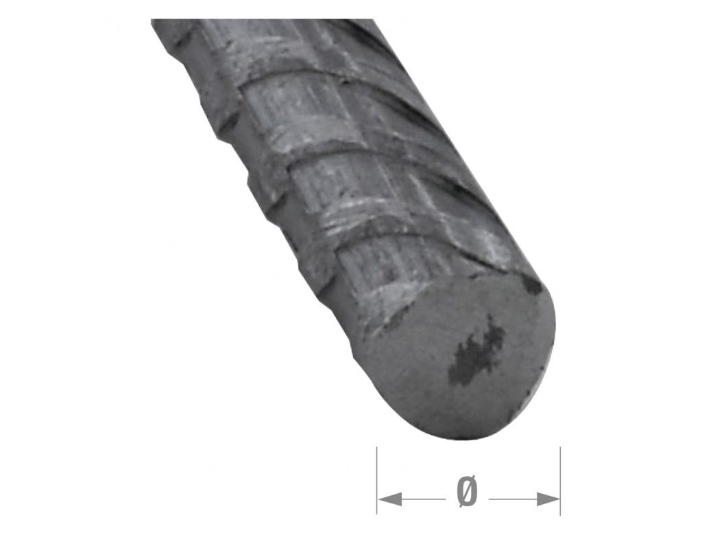 BETONIJZER Ø08 L=2M