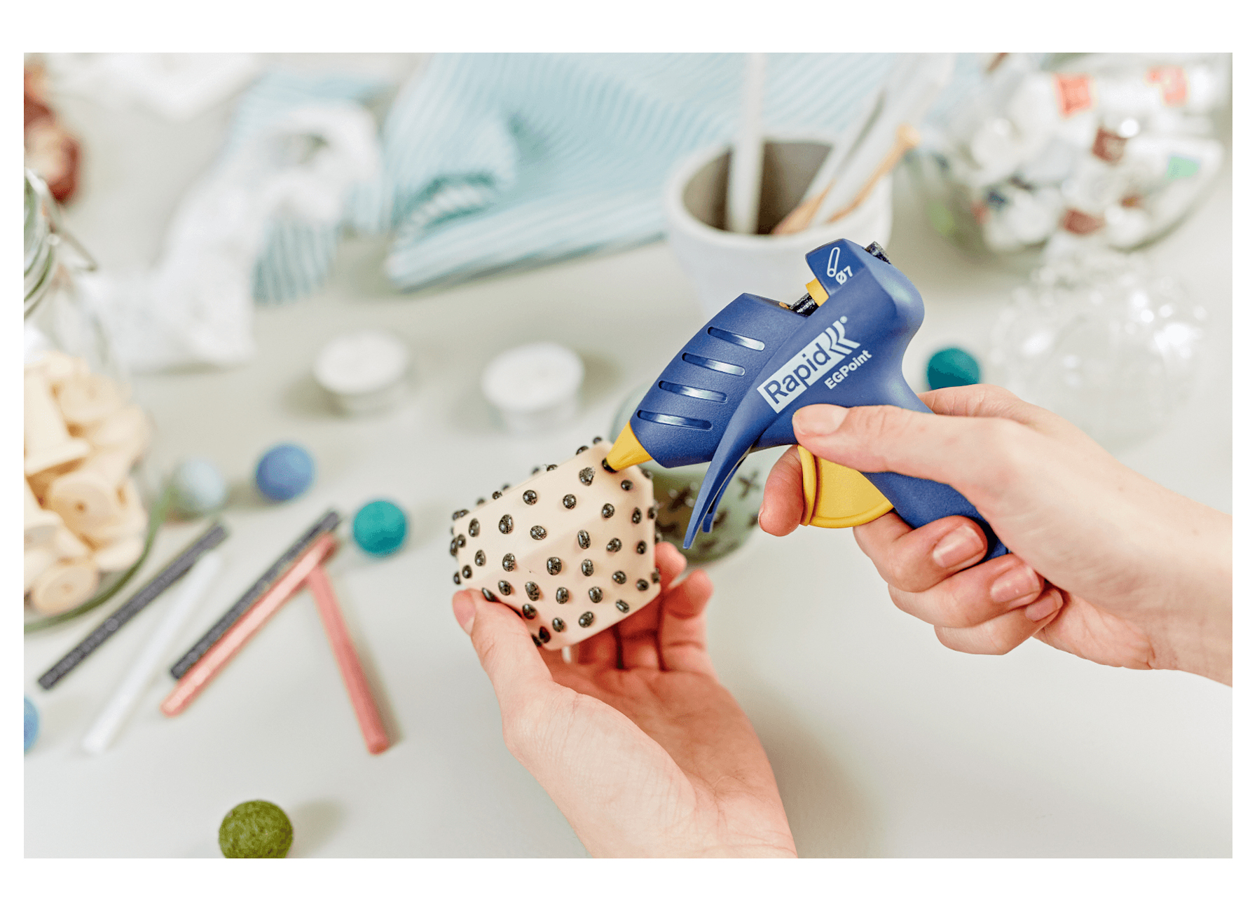 RAPID EG POINT PISTOLET A COLLE