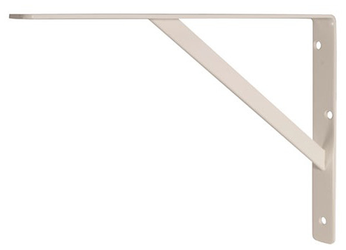 CONSOLE ETAGERE RENFORCEE BLANC 400X250MM