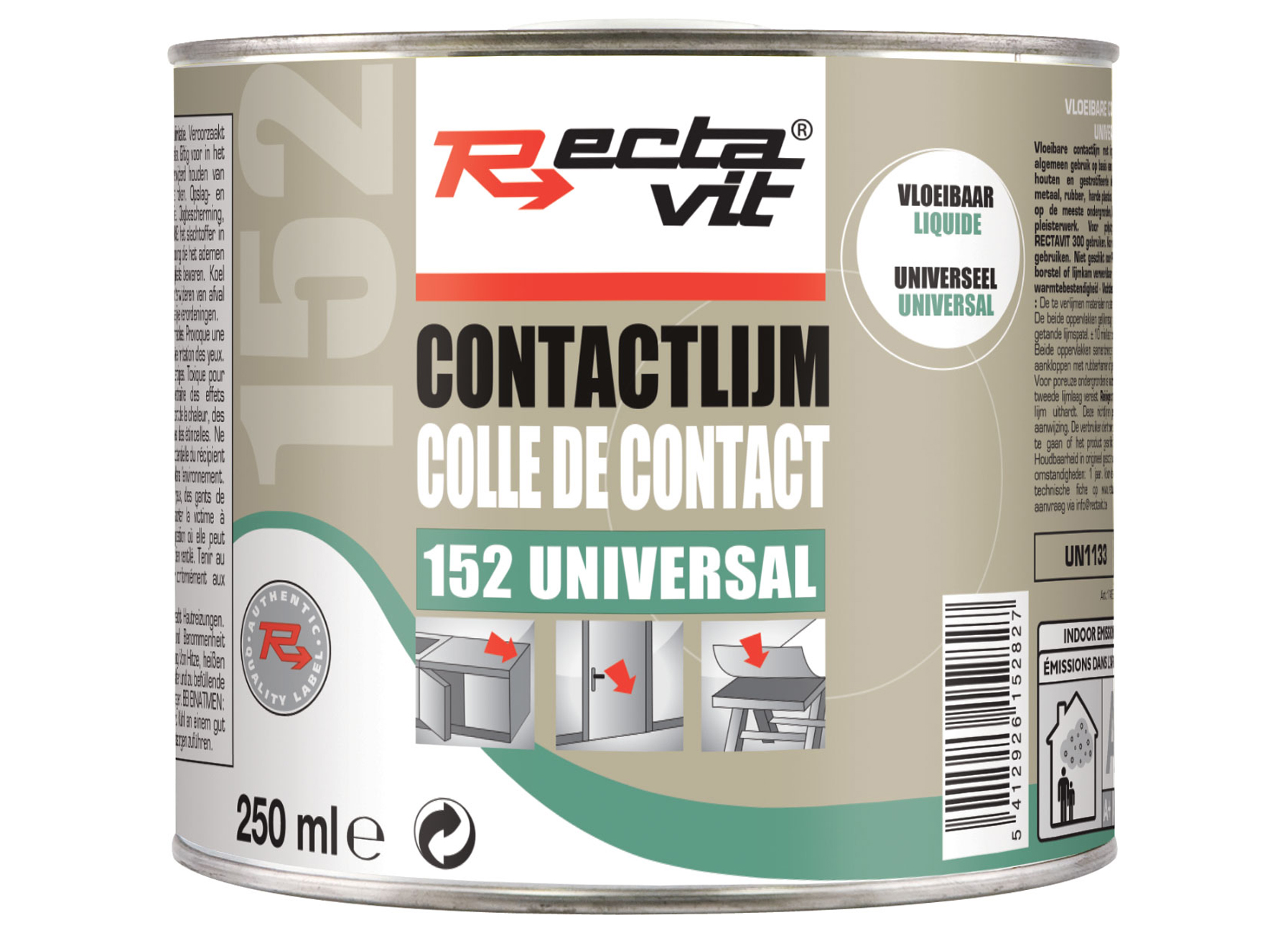 RECTAVIT 152 COLLE DE CONTACT 250ML