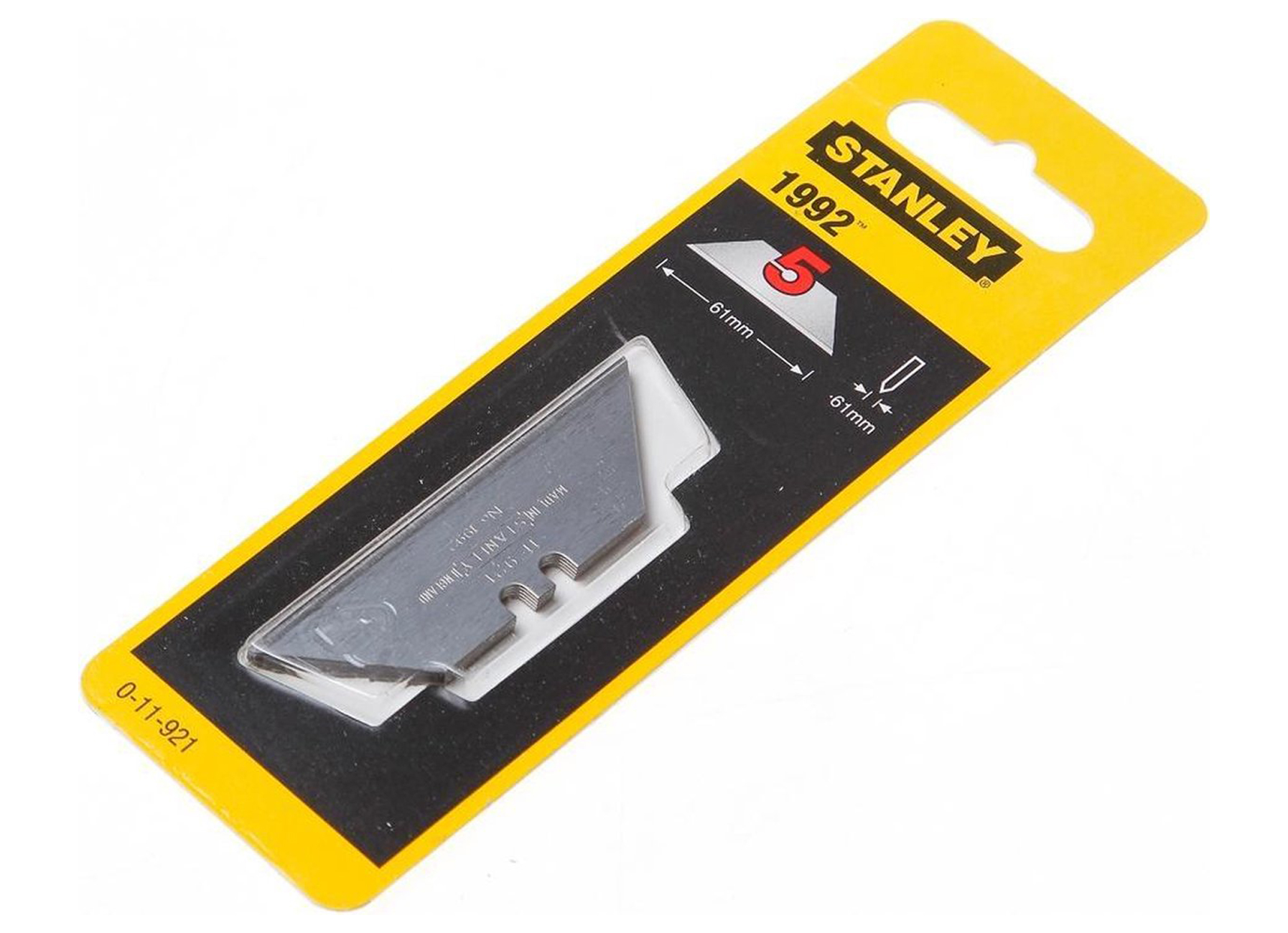 STANLEY RESERVE MESJES 1992 ZONDER GATEN - 5 STUKS/KAART