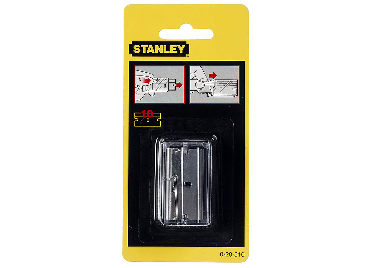 LAMES DE RECHANGE POUR GRATTE VITRES 0-28-500 - 10 PIECES