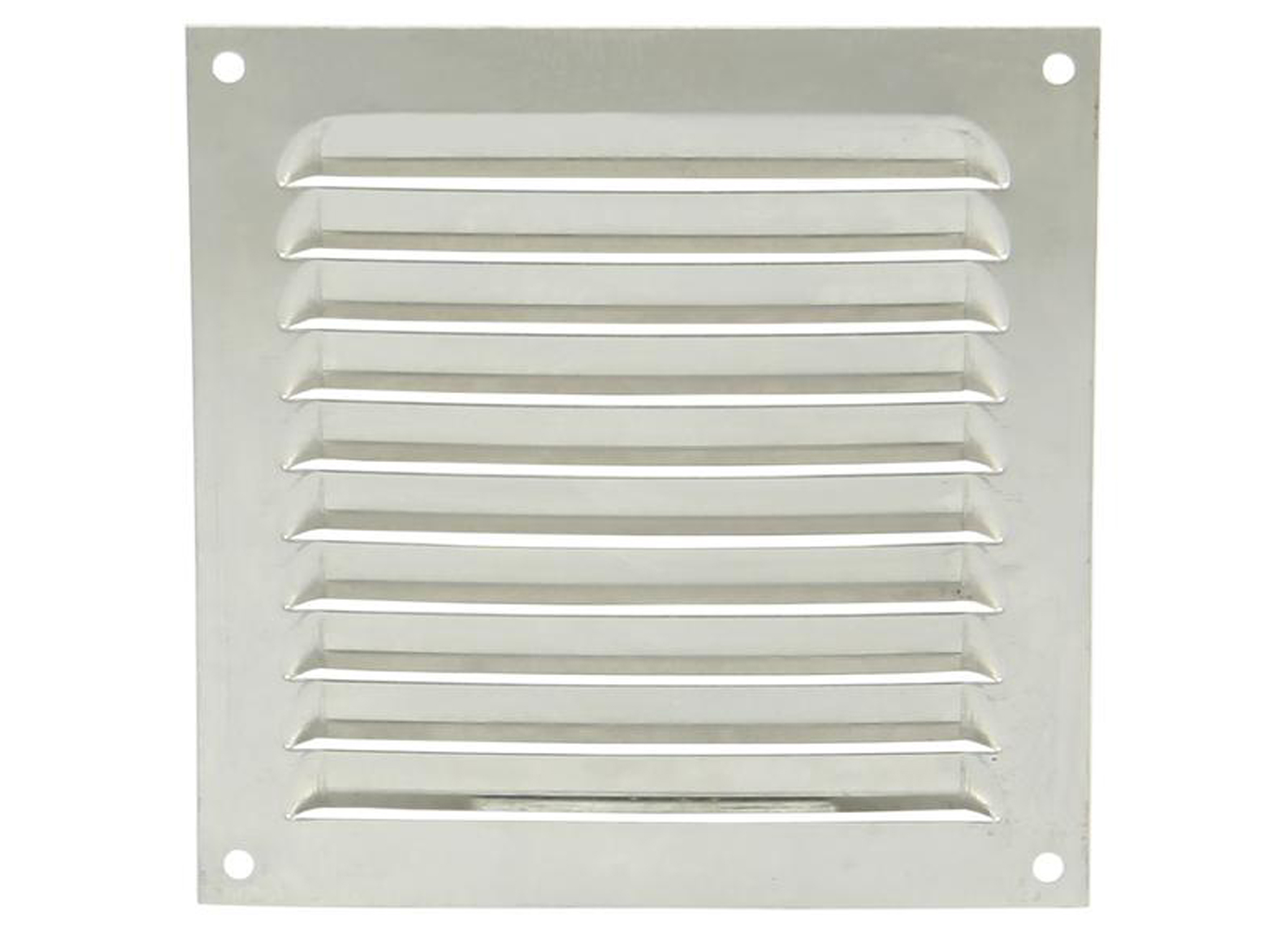 RENSON GRILLE ESTAMPEE RECTANGLE ALU NATUREL 150X150MM