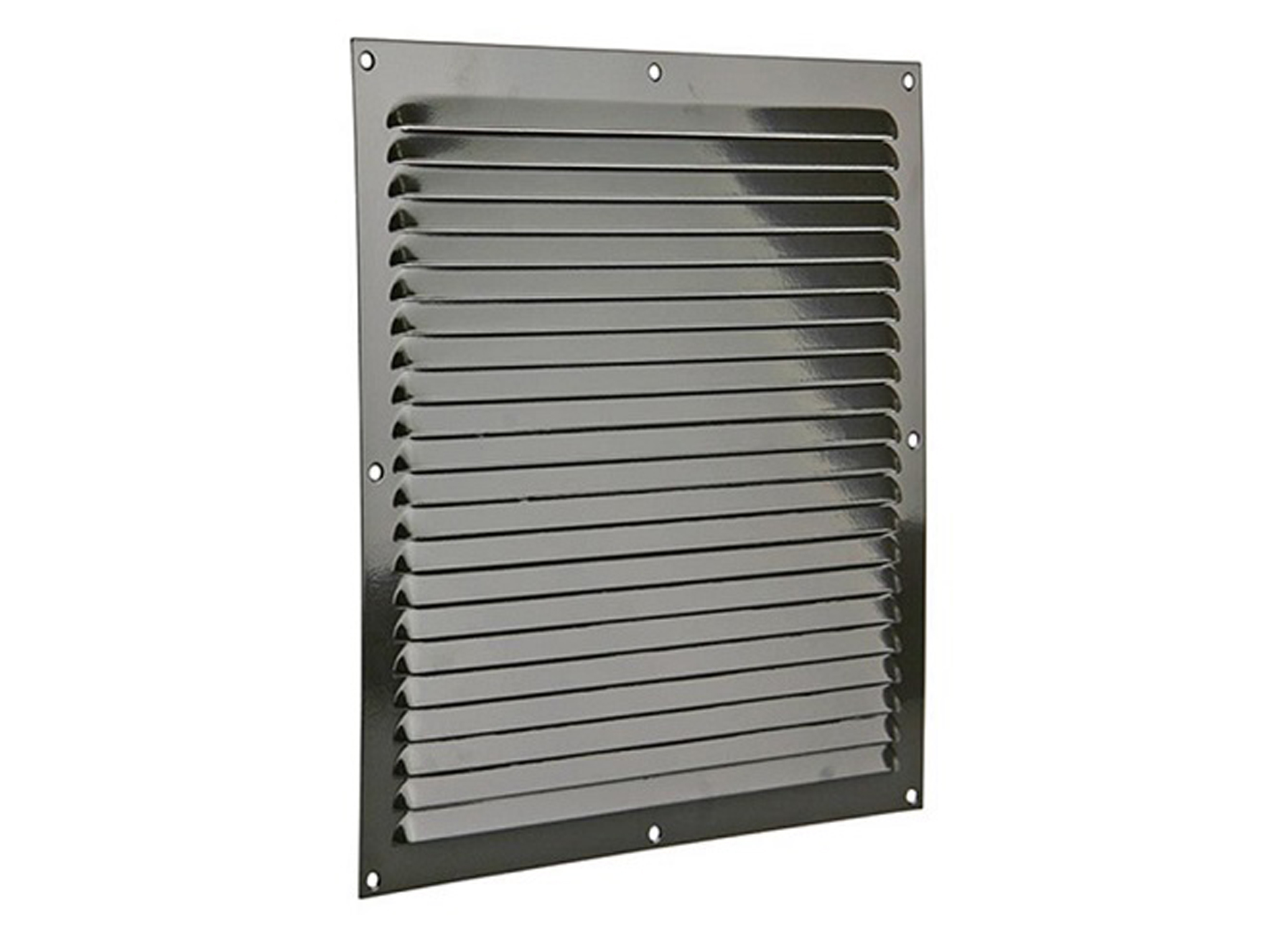 RENSON GRILLE ESTAMPEE RECTANGLE ALU BRUN 300X300MM