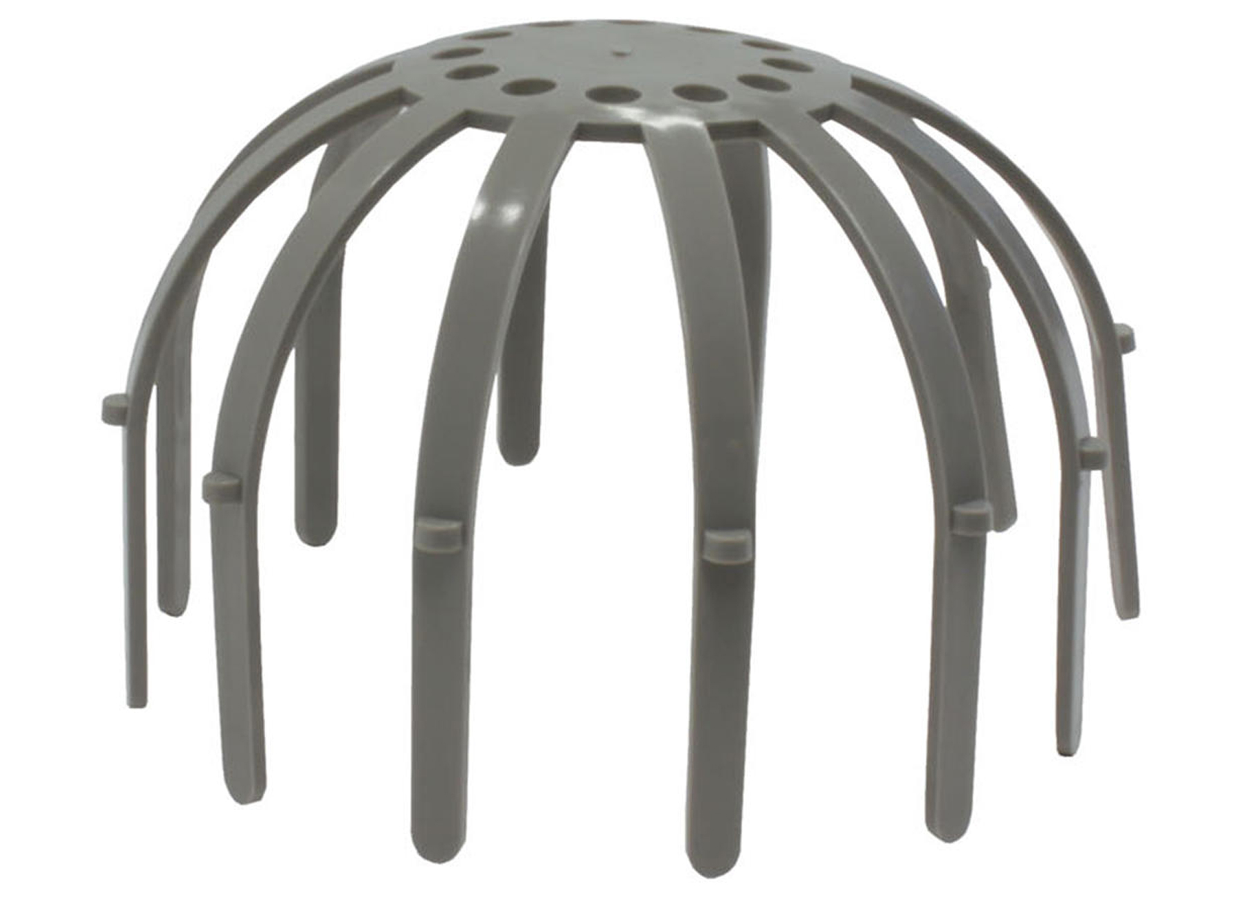 CRAPAUDINE PLASTIQUE GRIS FONCE 80MM