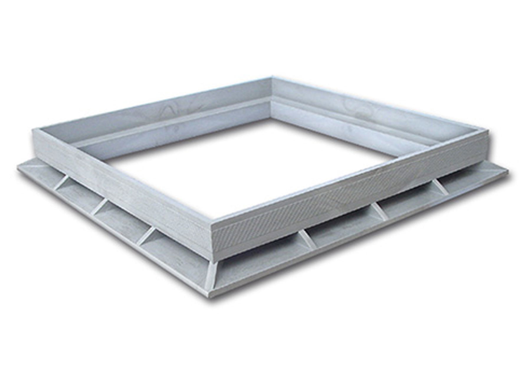 CADRE PVC HEAVY GRIS CLAIR 300X300MM