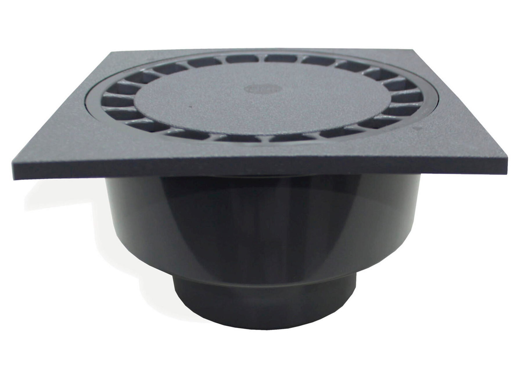 SCALA LOCK SIPHONE DE COUR PVC 250X250/100-110 GRIS FONCE