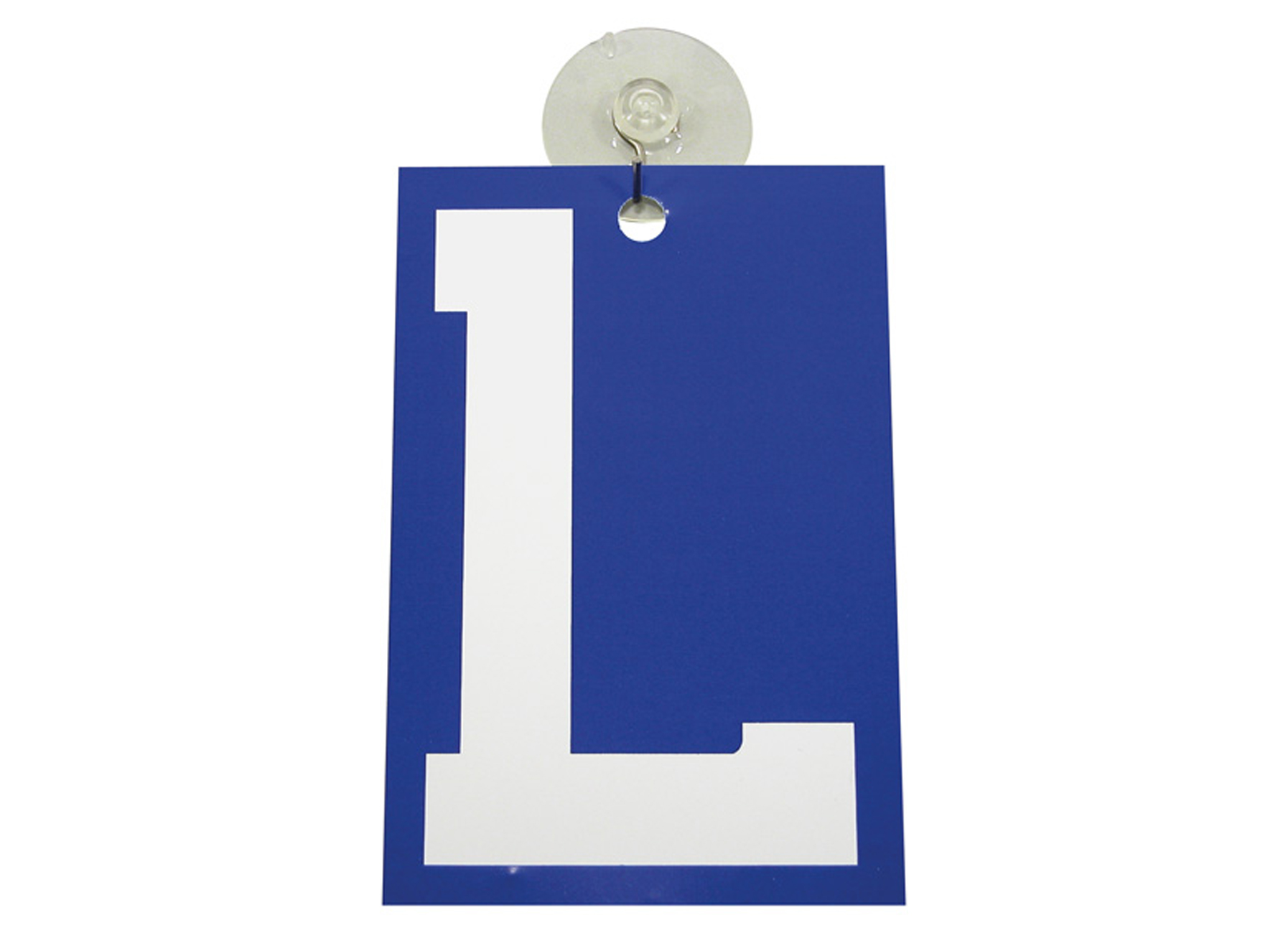 PLAATJE 'L' MET ZUIGNAP