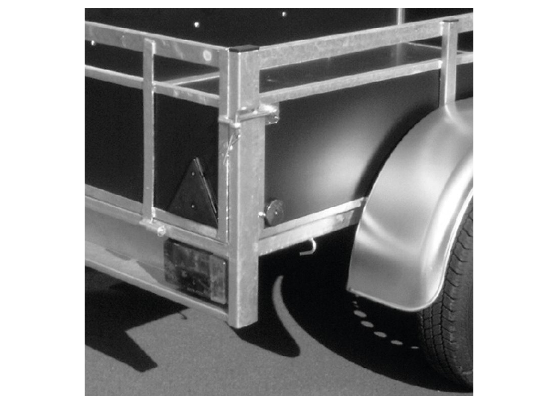 REFLECTOR ROND 70MM ROOD 2 STUKS