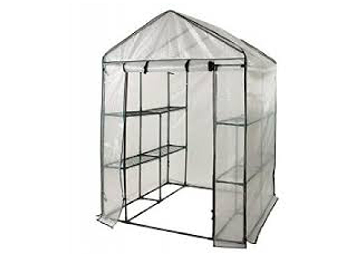 SERRE HOBBY AVEC 4 ETAGERES