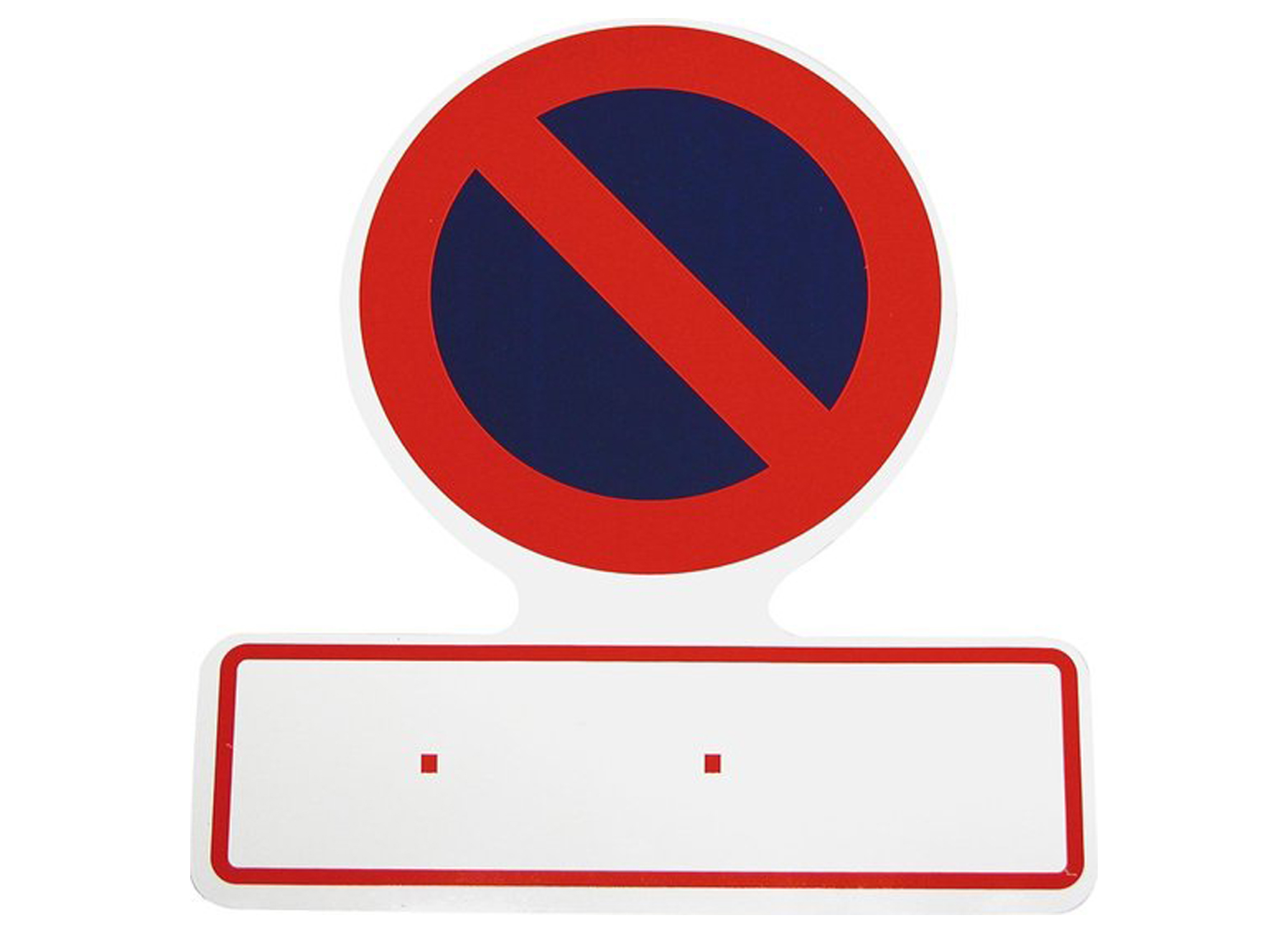 STICKER 'VERBODEN PARKEREN'