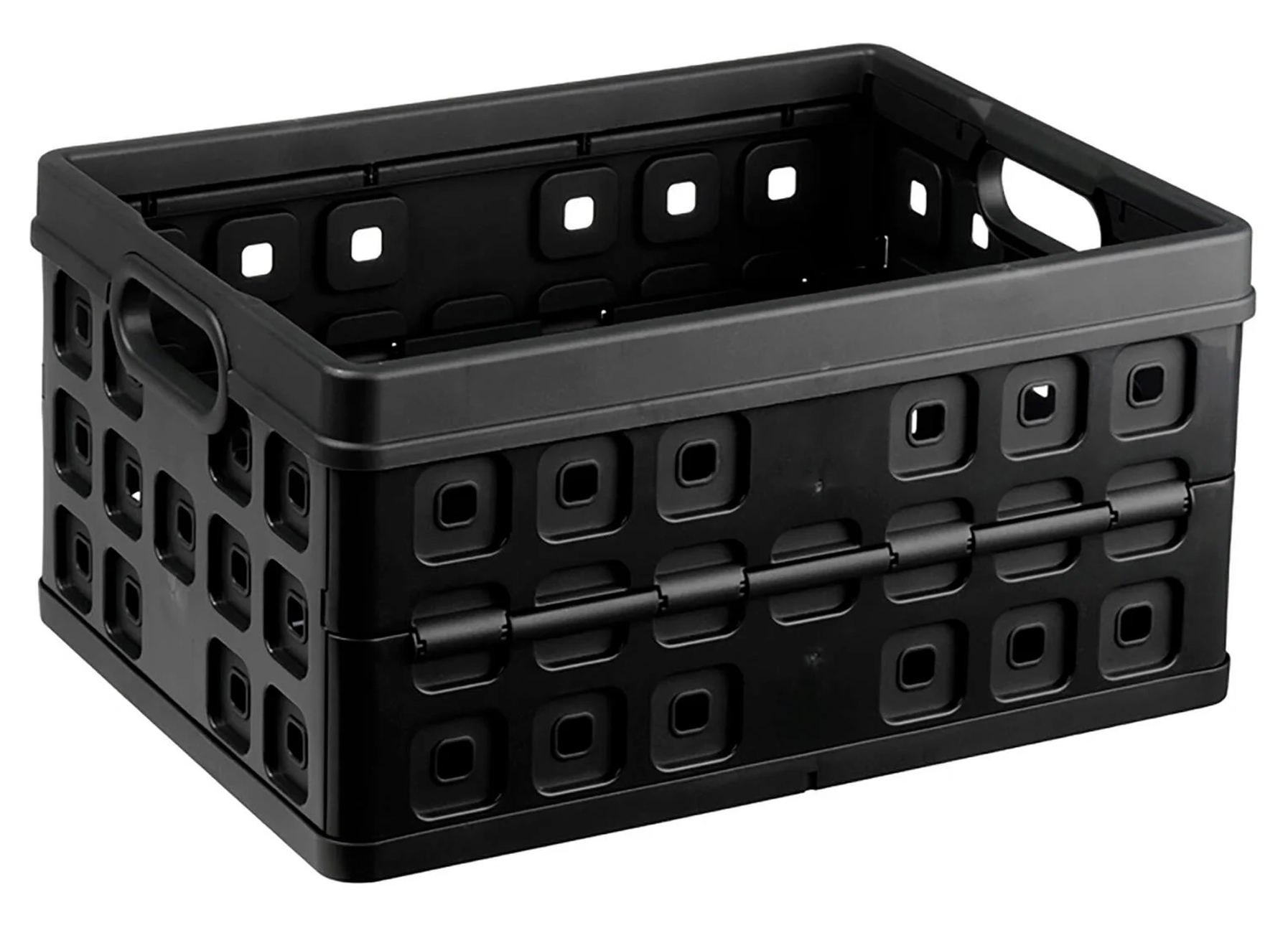 SQUARE BOITE DE RANGEMENT PLIANTE 32L ANTHRACITE