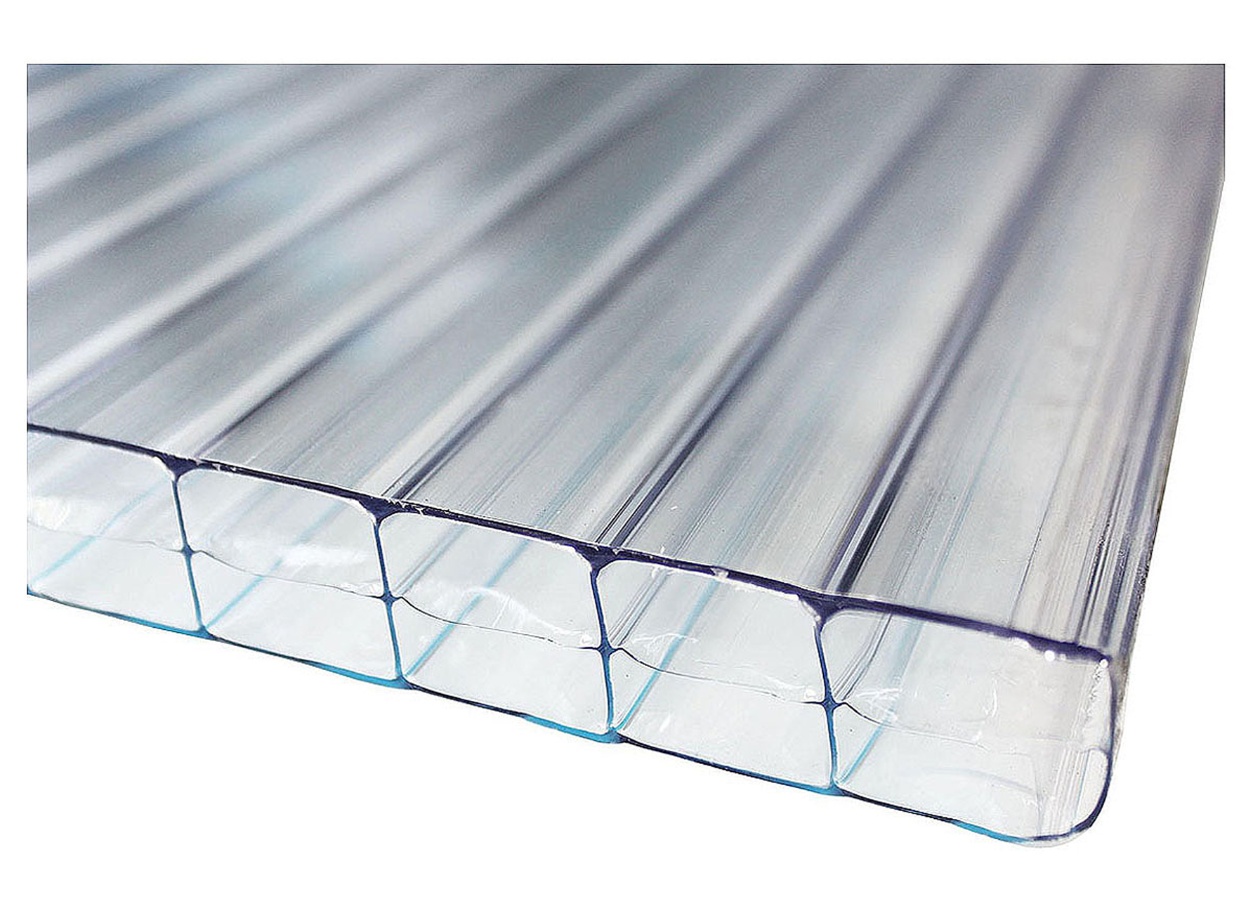 Sunlite Plaque En Polycarbonate Triple Parois Transparent - toiture -  toiture en pente - toiture - plaques alveolaires en pc - sunlite plaque en  polycarbonate triple parois transparent