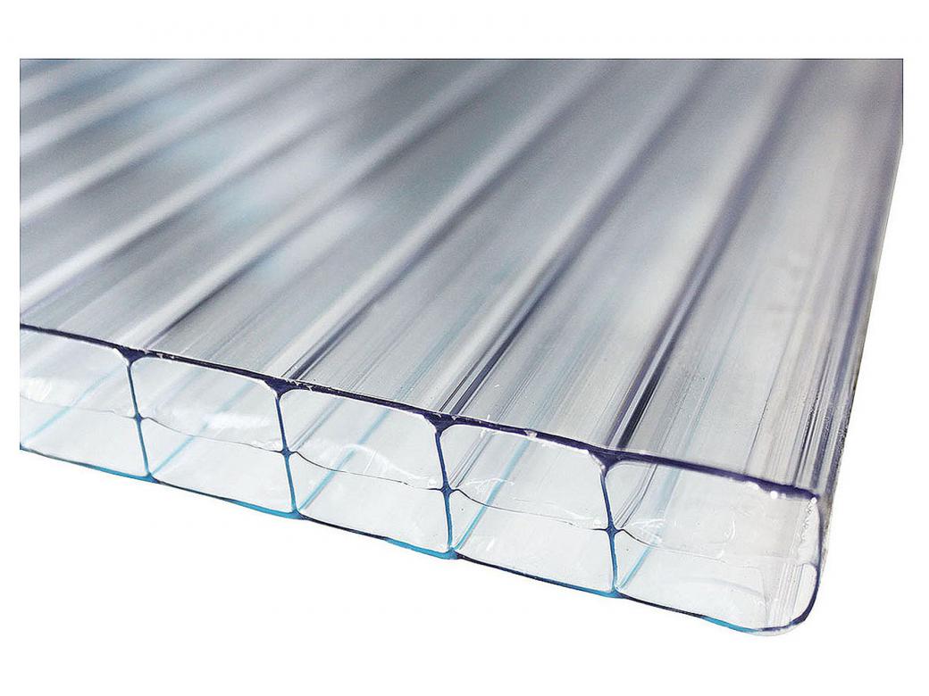 Sunlite Plaque En Polycarbonate Triple Parois Transparent - toiture -  toiture en pente - toiture - plaques alveolaires en pc - sunlite plaque en  polycarbonate triple parois transparent