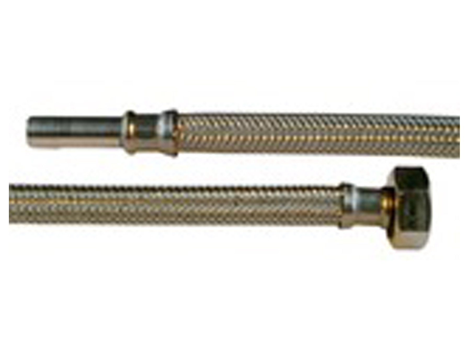 AQUAFLEX LISSE Ø10 X ECROU 1/2''F L=75CM Ø8MM