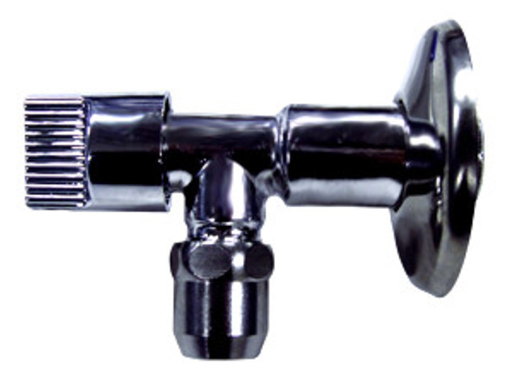 ROBINET A BILLE EQUERRE 1/2'' CHROME