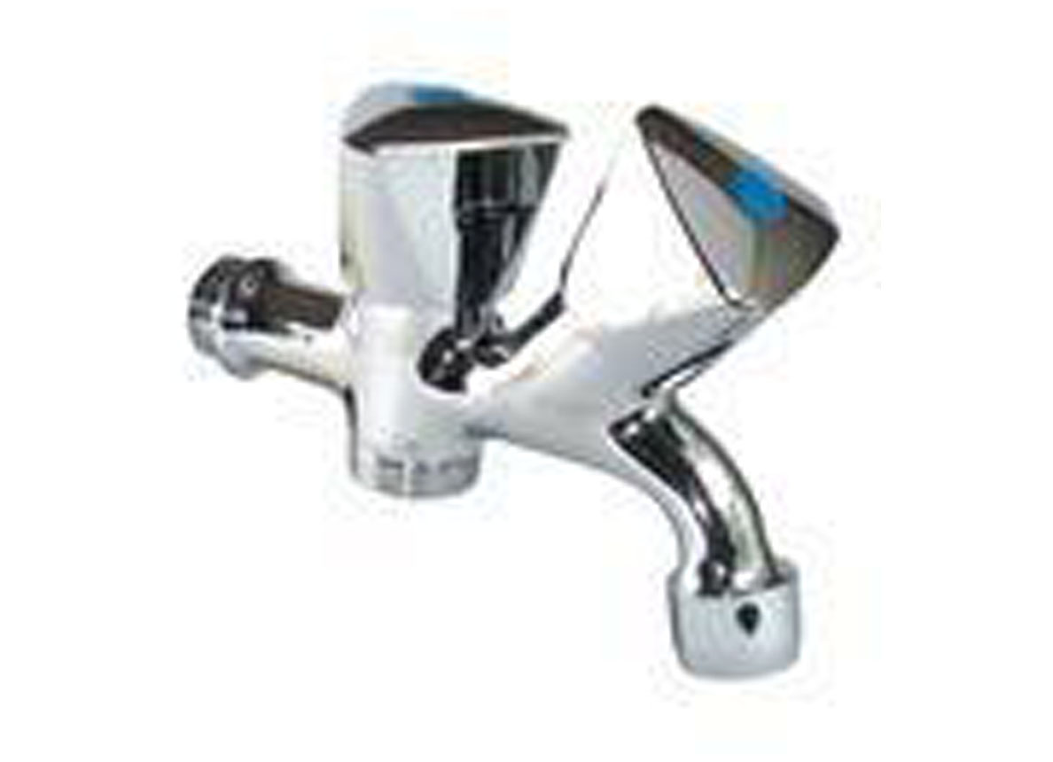 ROBINET DUPLO 1/2'' AVEC RACCORD DE SERVICE