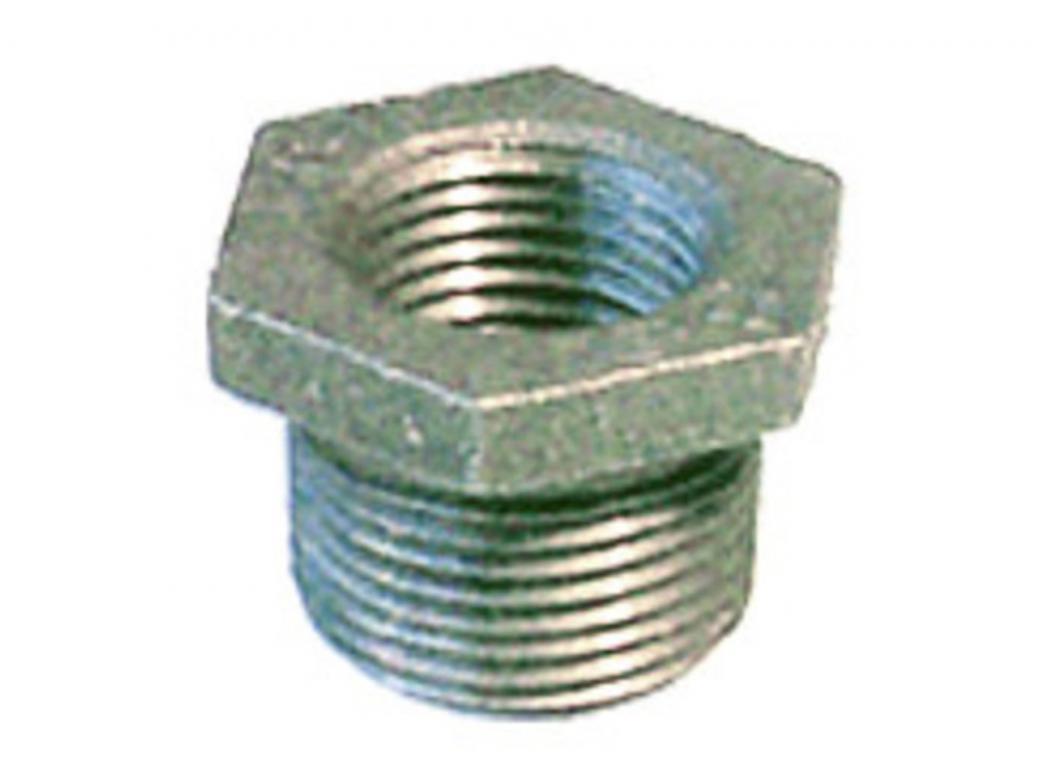 VERLOOPNIPPEL N° 241 4/4'' M X 1/2'' F GALVA