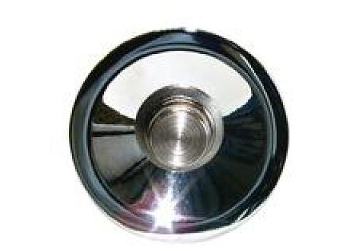 GEVELPLAAT ROND 1/2'' M