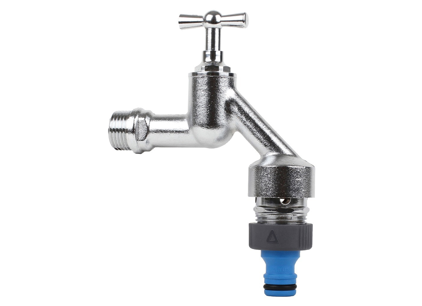 ROBINET DOUBLE SERVICE 1/2'' AVEC VALVE DE RUPTURE