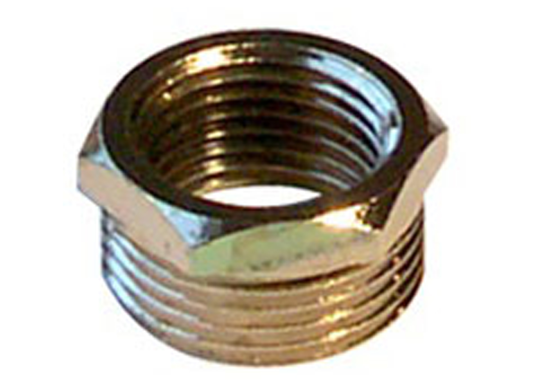 RACCORD FILETE EN CHROME 1/2'' M X 3/8'' F